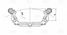 Trialli CF 350150 Скоба суппорта для а/м Chevrolet Cruze (09-) зад. | зад | - 3