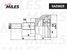 Miles GA20825 Шрус jeep cherokee (kk) 08 - - 3