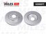 Miles K200077 Диск тормозной opel corsa d 06-/fiat punto 09- передний вент. с покрытием - 1