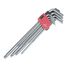 ARNEZI R1061033 Набор имбусовых ключей Torx с отверстием 9пр длинные - 1