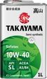 TAKAYAMA 605590 Safetec 10w40 п/с API SL, acea a3/b4 1л (12шт/уп) железо 605046 - 1