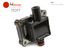 HORDANO 11017 Катушка зажигания ssangyong kyron 05,05- 2,3 - 2