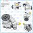 GELZER H1332PA Насос ГУР BMW 1 E82 2007-, BMW 1 E88 2007-, BMW 3 E90 2005-, BMW 3 E91 2005-, BMW 3 E92 2005-, BMW 3 - 1