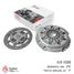TRAFORD RING GS 1028 Сцепление в сборе, Ford Fusion (02-) 1.6i (210мм) (кмпл. без муфты) - 1