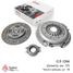 TRAFORD RING GS 1066 Сцепление в сборе, Nissan Almera Classic (06-) 1.6i (215мм) (кмпл. с мех. муфт.) - 1