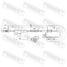 Febest 22606-001 Датчик abs | перед лев | - 2