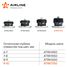 AIRLINE ATRK1750 Шипы ремонтные 10 мм, 50 шт. в пакете с навершием - 3