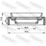 Febest 95JAY-32470912C Сальник привода 30.4x47.2x8.6x11.8 - 2