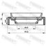 Febest 95JAS-45611015L Сальник привода 43.5x61.2x10x15 - 2