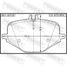 Febest 1601-167CR Колодки тормозные (керамика) ceramic | зад | - 2