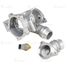 Luzar LT 1869 Корпус термостата для а/м VW Passat B6 (05-)/Skoda Octavia A5 (04-) 1.8t/2.0t (алюминиевый, с датчиком) - 2