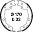 Trialli GF 4446 Колодки тормозные барабанные | зад | - 4