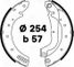 Trialli GF 4509 Колодки тормозные барабанные | зад | - 3