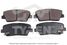 TYREN TYR1216561 Колодки тормозные дисковые | зад | - 1