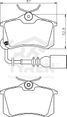 TYREN TYR1219811 Колодки тормозные дисковые | зад | - 2