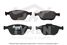 TYREN TYR1213511 Колодки тормозные дисковые | перед | - 1