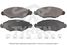 TYREN TYR1217401 Колодки тормозные дисковые | перед | - 1