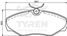 TYREN TYR1216861 Колодки тормозные дисковые | перед | - 2
