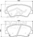 TYREN TYR1216141 Колодки тормозные дисковые | перед | - 2