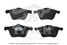 TYREN TYR1220151 Колодки тормозные дисковые | перед | - 1