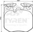 TYREN TYR1211121 Колодки тормозные дисковые | перед | - 2