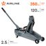 AIRLINE AJ25F340 Домкрат подкатной 2.5т 120-350мм - 2