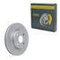 GANZ GIJ10221 Диск тормозной передний с покрытием toyota Yaris II 05-11 /Vent D=258mm - 1