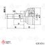 TRAFORD RING GE 1011 Шрус наружный, Renault Logan (04-) 1.6i (21х22 шлц.) - 3