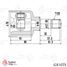 TRAFORD RING GE 1075 Шрус внутренний левый, Ford Focus II (05-) 1.6Ti/1.8i MT (b5/ib5) - 3