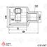 TRAFORD RING GE 1087 Шрус внутренний правый, Chevrolet Captiva (06-)/Opel Antara (06-) - 3