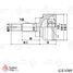 TRAFORD RING GE 1089 Шрус наружный, Toyota Corolla e120 (01-)/Auris e150 (06-) - 3