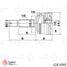 TRAFORD RING GE 1092 Шрус наружный, Hyundai Accent (99-) 1.5i ABS - 3