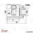 TRAFORD RING GE 1094 Шрус внутренний правый, Hyundai Tucson (04-)/Kia Sportage II (04-) 2.0i/2.0CRDi MT - 3