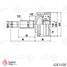 TRAFORD RING GE 1100 Шрус наружный, Hyundai Sonata (05-) 2.0i/2.4i ABS - 3