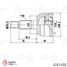 TRAFORD RING GE 1102 Шрус наружный, Mazda 6 (07-) 1.8i/2.0i MT - 3