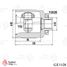 TRAFORD RING GE 1108 Шрус внутренний правый, Hyundai Santa Fe (06-) 2.2CRDi (35 шлц.) - 3