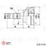TRAFORD RING GE 1134 Шрус наружный, Peugeot 307 (01-) 1.6i - 3