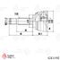 TRAFORD RING GE 1192 Шрус наружный, Hyundai Elantra XD (00-) 1.6i MT - 3
