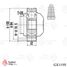 TRAFORD RING GE 1195 Шрус внутренний, Skoda Octavia A5 (04-)/vw Golf IV (97-) - 3