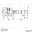 TRAFORD RING GE 1197 Шрус внутренний правый, Nissan X-Trail T31 (07-) AT - 3