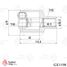 TRAFORD RING GE 1198 Шрус внутренний правый, Renault Logan (04-) 1.6i (30х23 шлц.) - 2