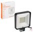 AIRLINE ALED026 Фара светодиодная квадратная, 49led, рассеянный свет, 25Вт, 108х108х28мм, 12/24в, plus - 1