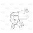 STARTVOLT VWB 2002 Моторедуктор стеклоочистителя Peugeot 206 (98-) () | зад | - 1