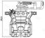 Trialli CF 203401 Суппорт тормозной d=36мм | зад лев | - 1