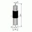 Bosch 0 450 906 450 Фильтр топливный - 1