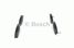 Bosch 0 986 424 729 Колодки тормозные дисковые | перед | - 7