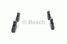 Bosch 0 986 424 781 Колодки тормозные дисковые | перед | - 6