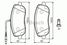 Bosch 0 986 424 789 Колодки тормозные дисковые | перед | - 1