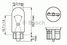 Bosch 1 987 302 286 Лампа longlife daytime W5W 12V 5W - 1