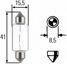 Hella 8GM 002 091-251 Лампочка c10w - 1